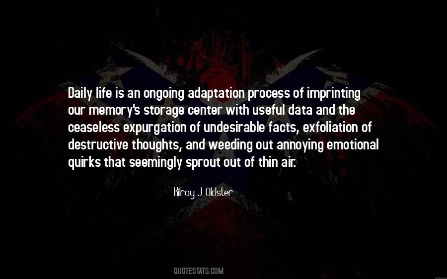 Quotes About Ongoing Process #305864