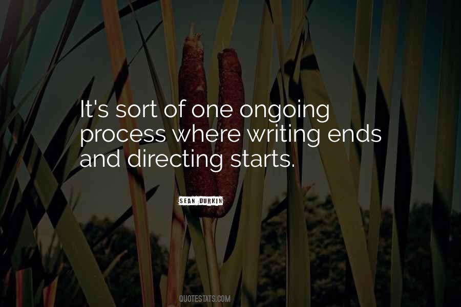 Quotes About Ongoing Process #853794