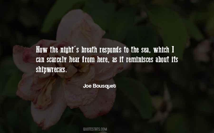 Night Sea Quotes #1127216