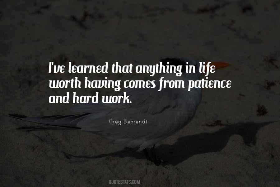 Patience Is Hard Quotes #981266