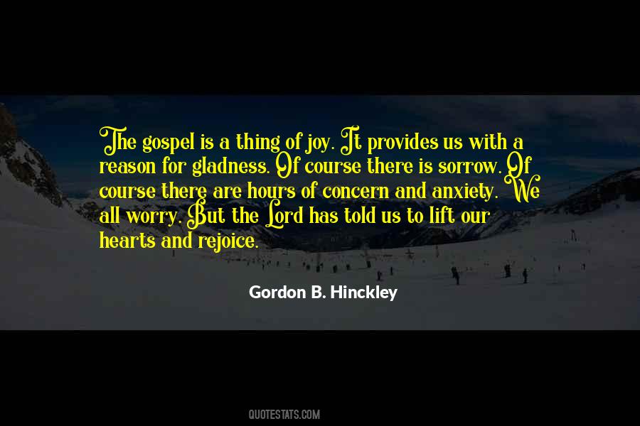 The Joy Of The Gospel Quotes #1374300
