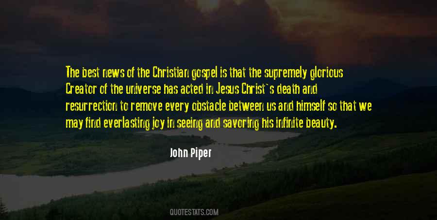The Joy Of The Gospel Quotes #762306
