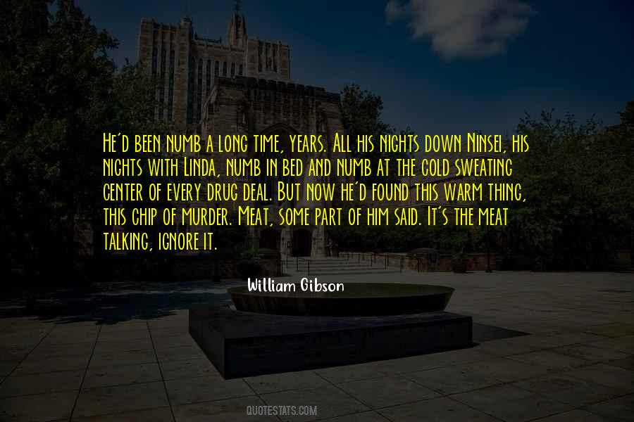 Cold And Numb Quotes #397360