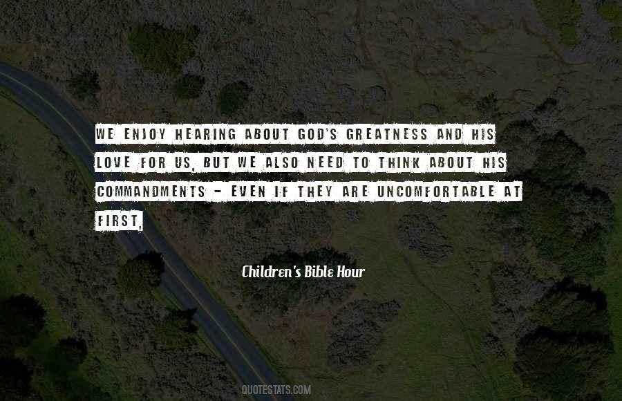 Quotes About God Greatness #454739