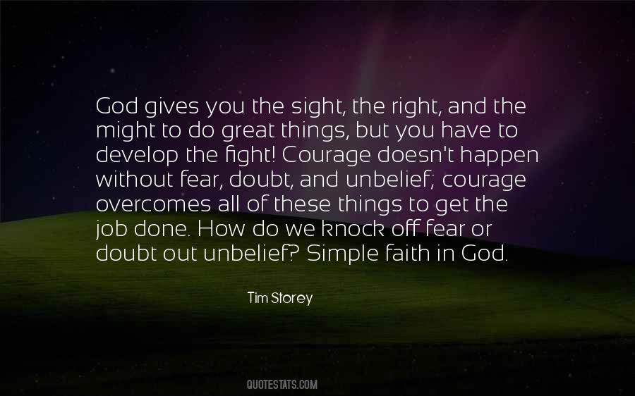 God Courage Quotes #1198965