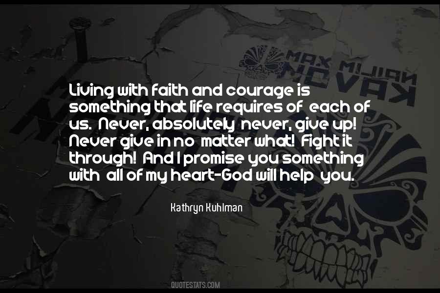 God Courage Quotes #1652125