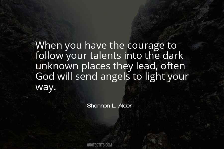 God Courage Quotes #24563