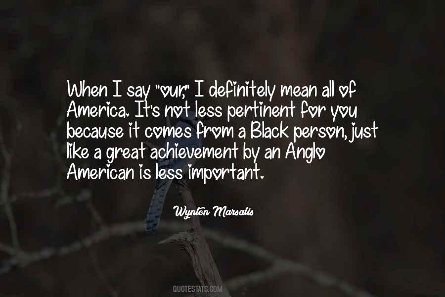 Important Black Quotes #1051139