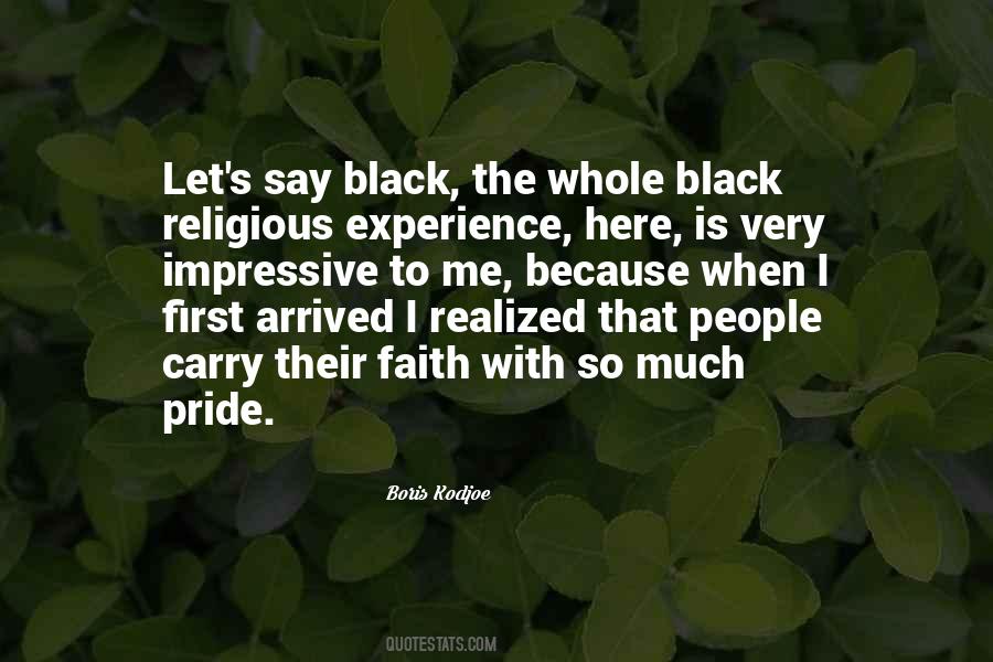 Quotes About The Black Experience #1695864