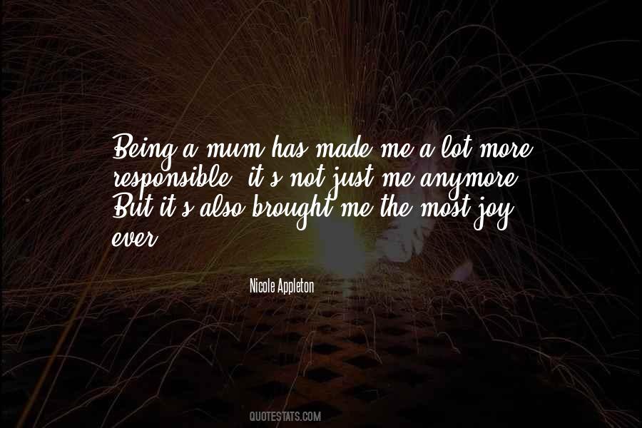 Being A Mum Quotes #411601