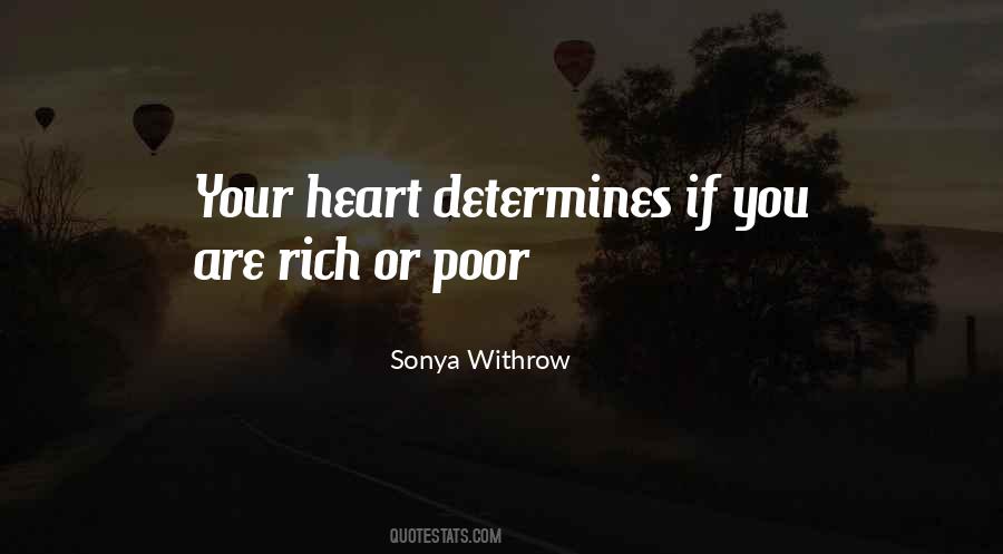 Poor But Rich In Love Quotes #1266456