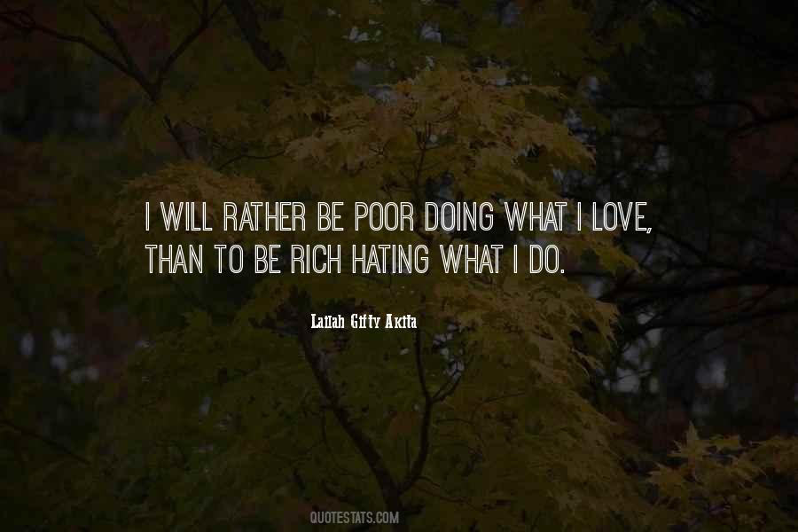 Poor But Rich In Love Quotes #745994