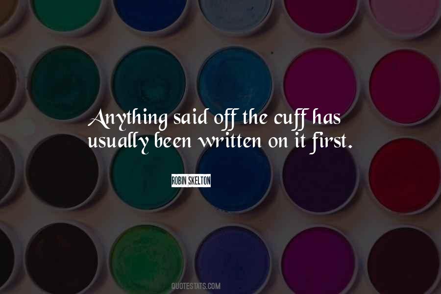 It Has Been Written Quotes #1527833