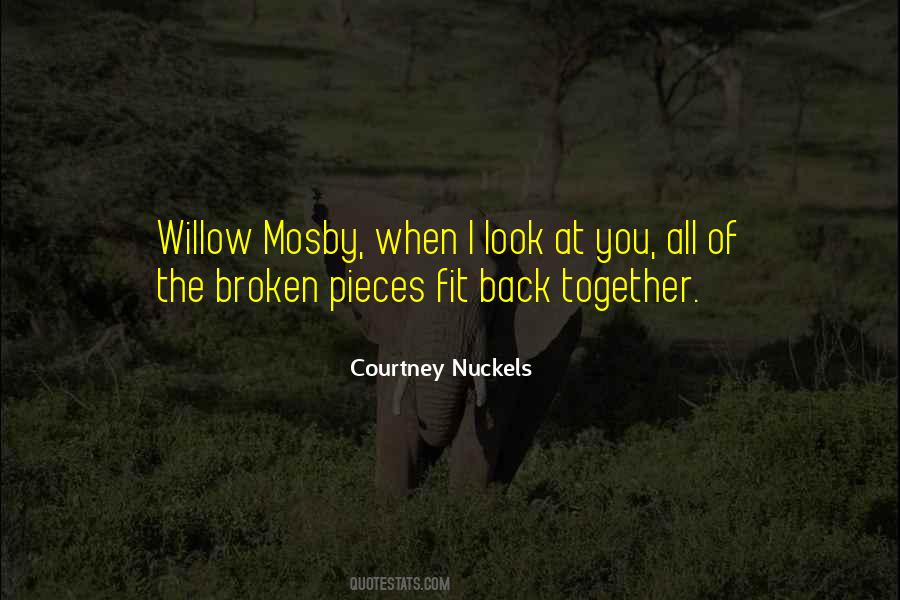 Pieces Fit Together Quotes #678721