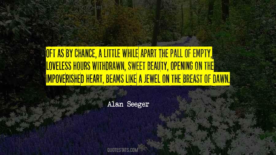 When Your Heart Is Empty Quotes #218215