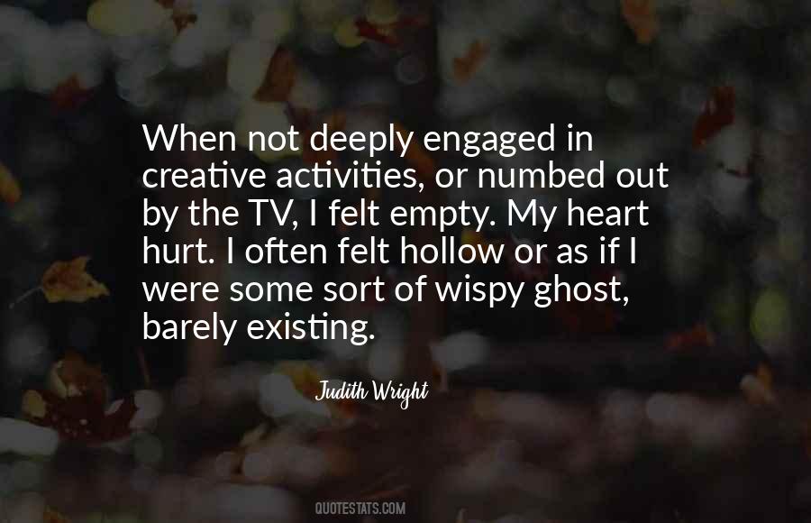 When Your Heart Is Empty Quotes #248088