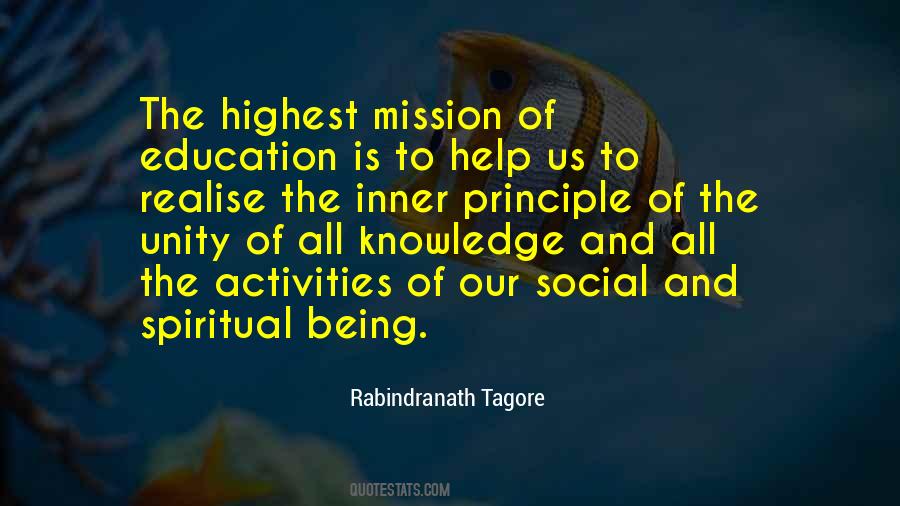 Education Mission Quotes #666590