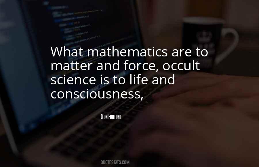 Life Is Mathematics Quotes #1596335