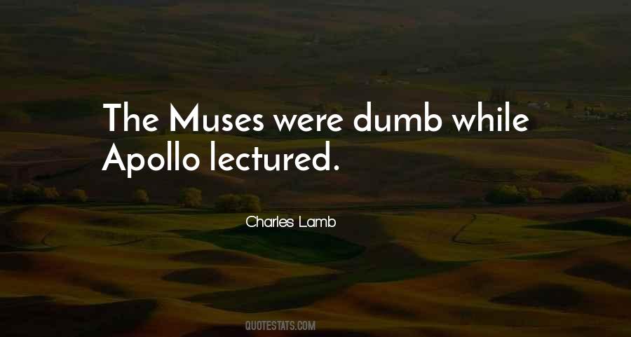 Quotes About The Muses #110814