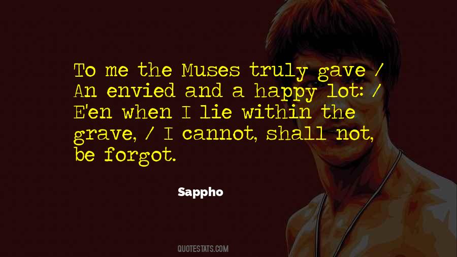 Quotes About The Muses #956539