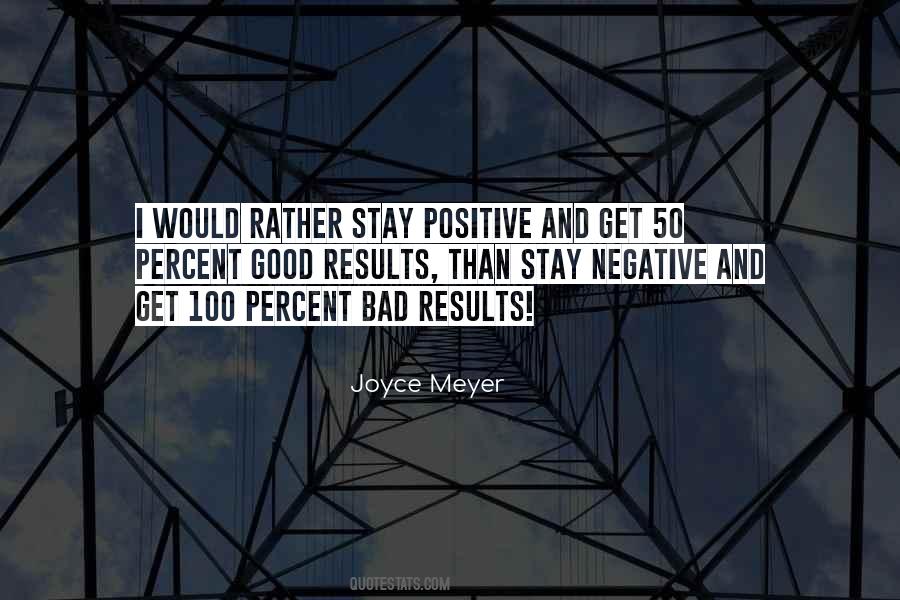 Bad Results Quotes #864006