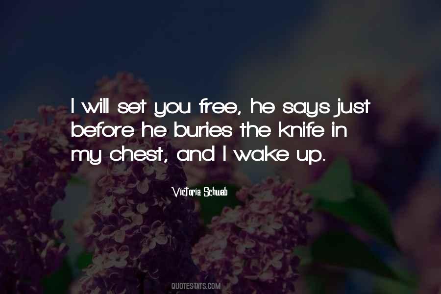 I Will Set You Free Quotes #1347237