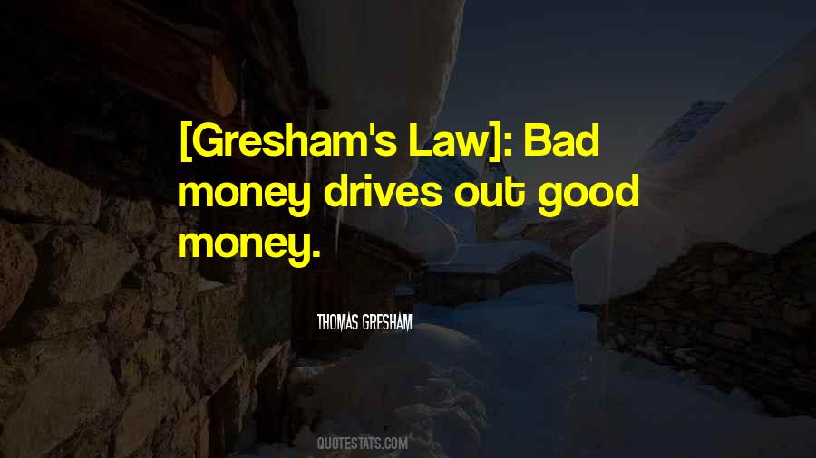 Quotes About Gresham #1788593