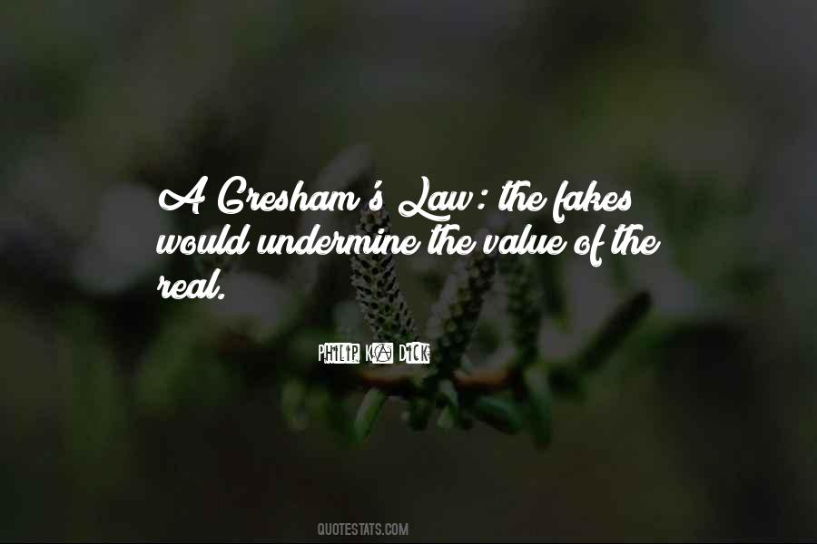 Quotes About Gresham #500608