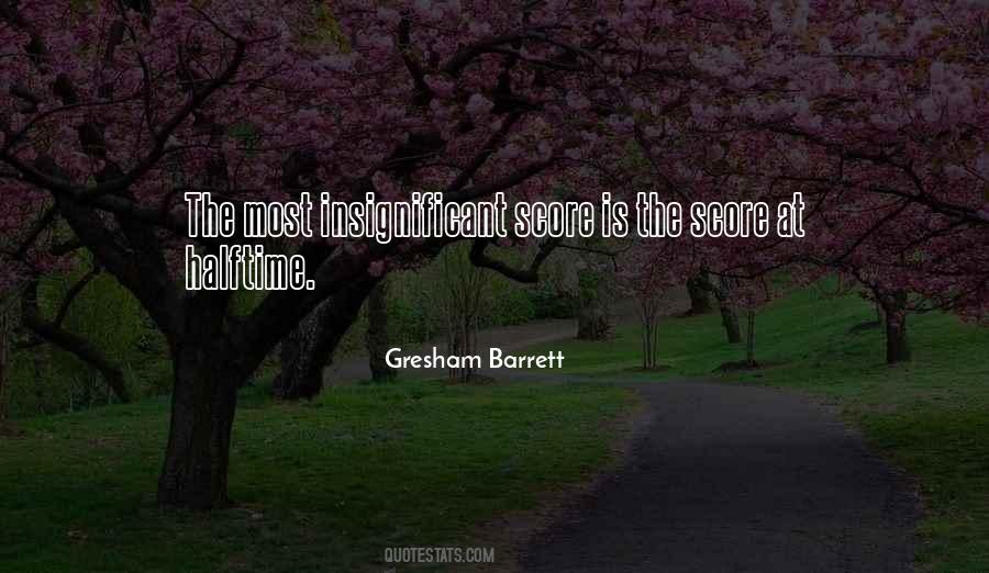 Quotes About Gresham #726012