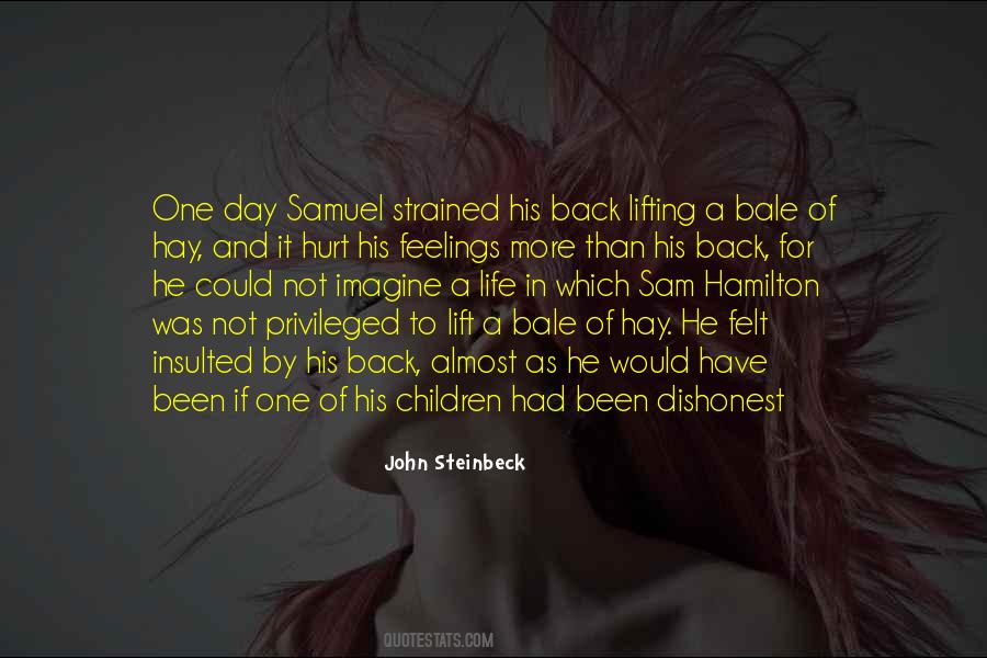 Quotes About Back Hurt #1129761