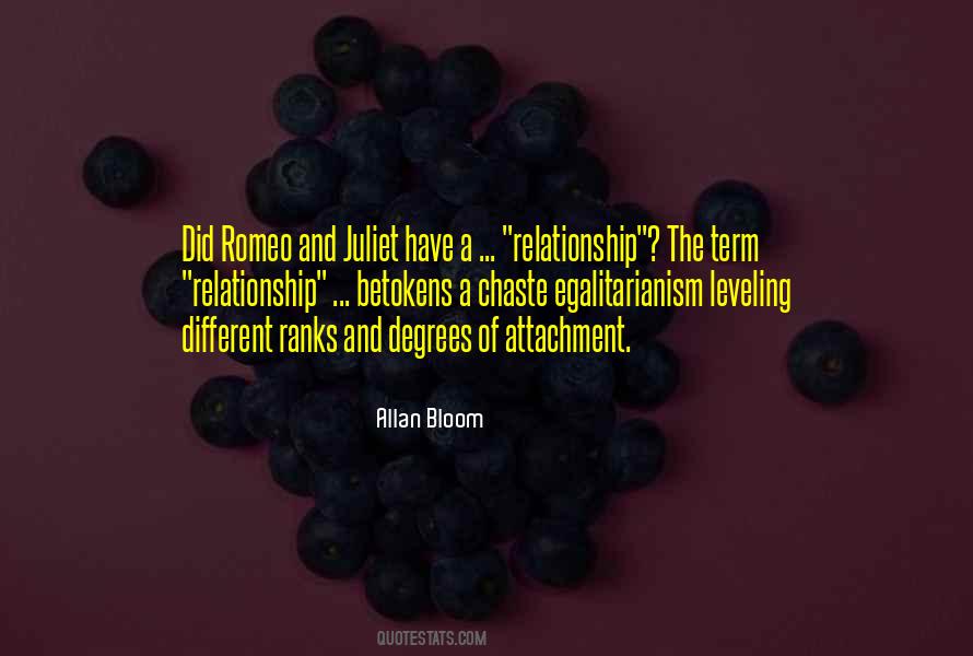 Relationship Attachment Quotes #1273890