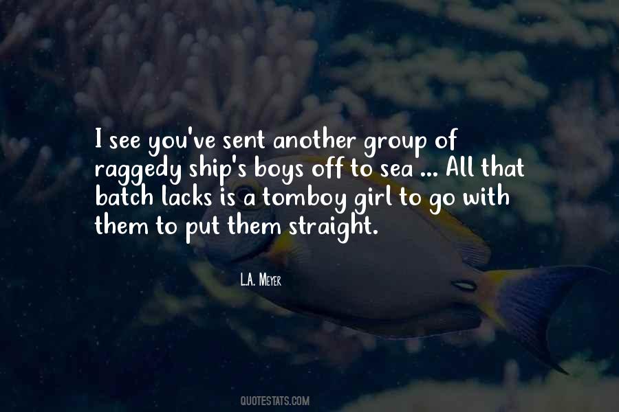 Girl Sea Quotes #1044581