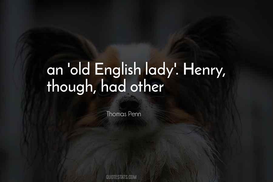 English Old Quotes #367526