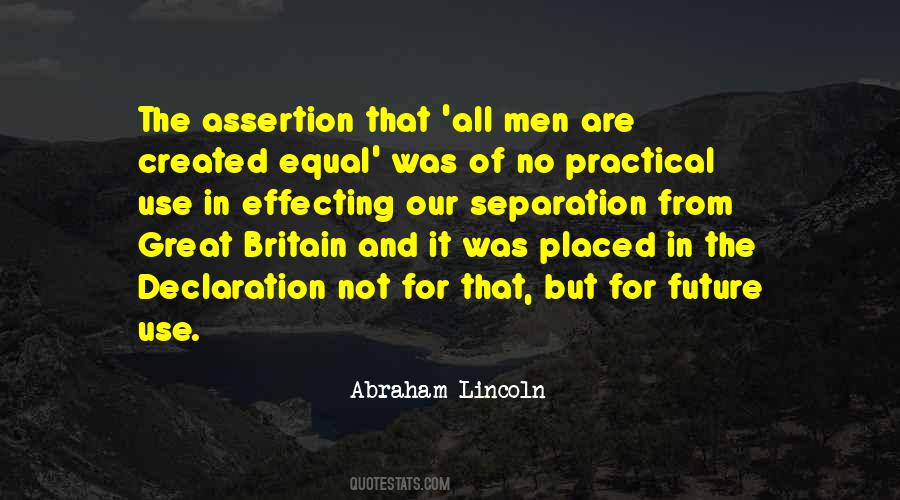 That All Men Are Created Equal Quotes #1664105