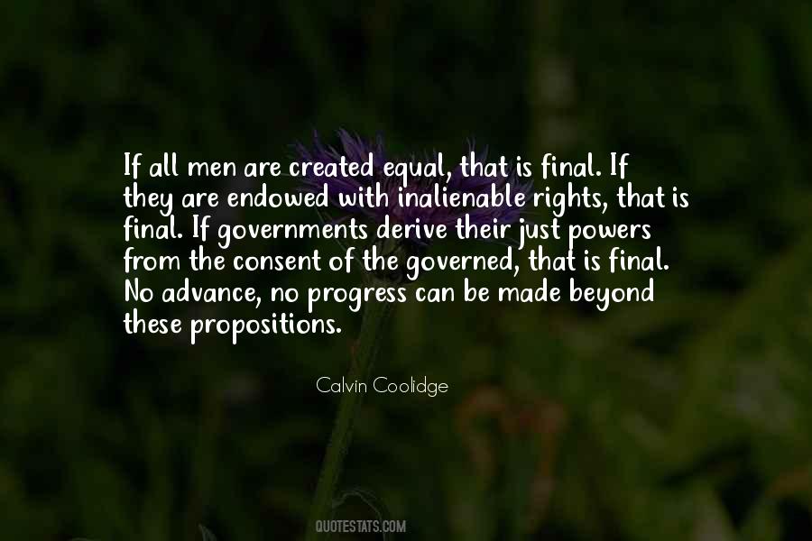 That All Men Are Created Equal Quotes #791956