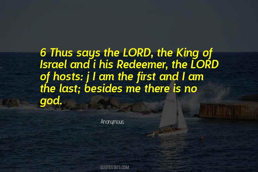 The God Of Israel Quotes #1078336