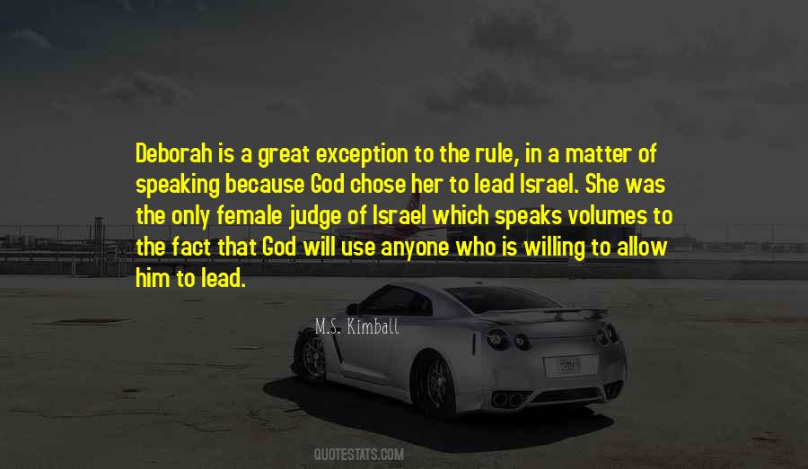 The God Of Israel Quotes #1112820
