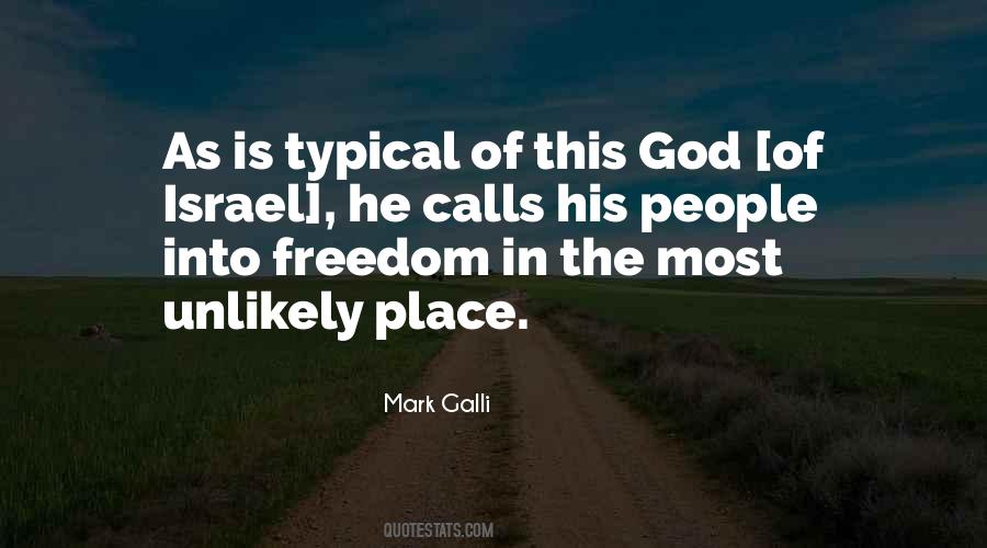 The God Of Israel Quotes #182043