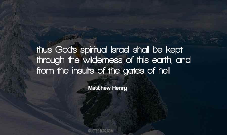 The God Of Israel Quotes #225695