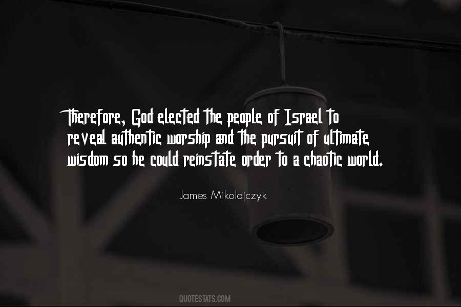 The God Of Israel Quotes #502117