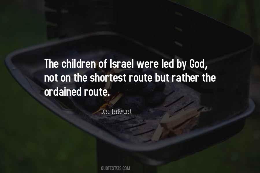 The God Of Israel Quotes #62879