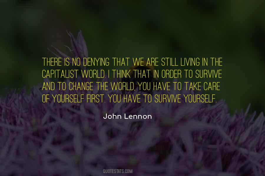 Care Yourself Quotes #1124579