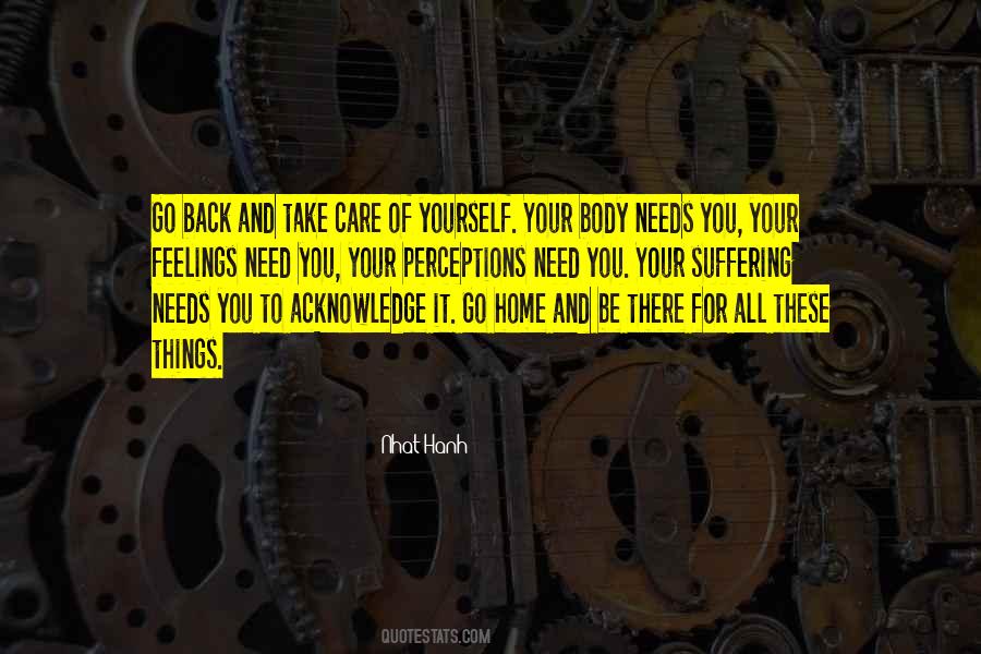 Care Yourself Quotes #808405