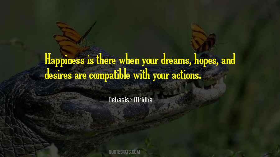 Dreams And Actions Quotes #416247