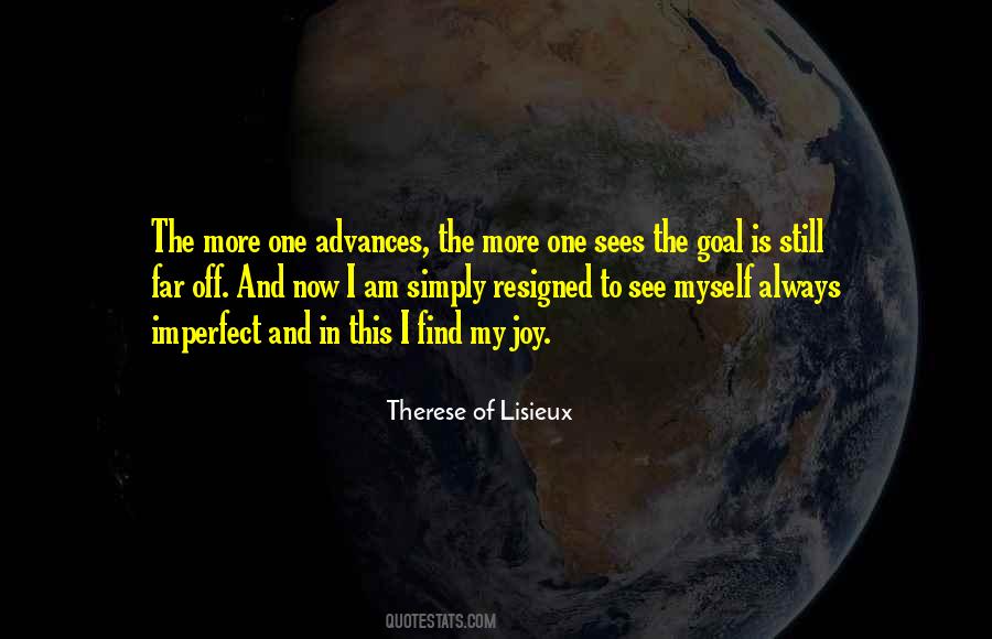 The Imperfect I Quotes #119254