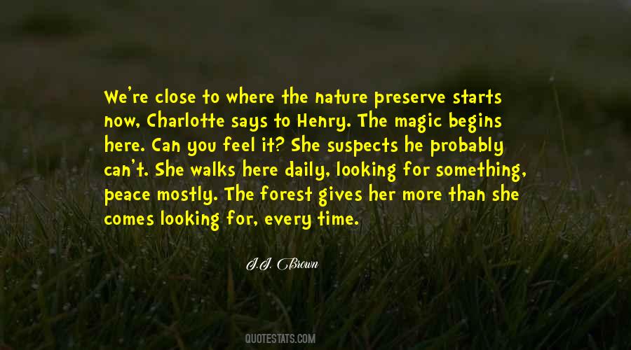 Magic Nature Quotes #1134780