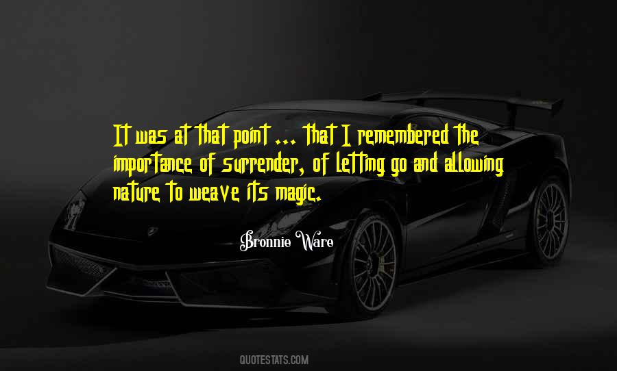 Magic Nature Quotes #199486