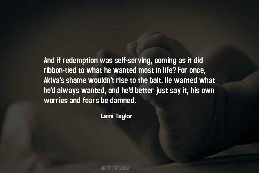 Love And Redemption Quotes #17410