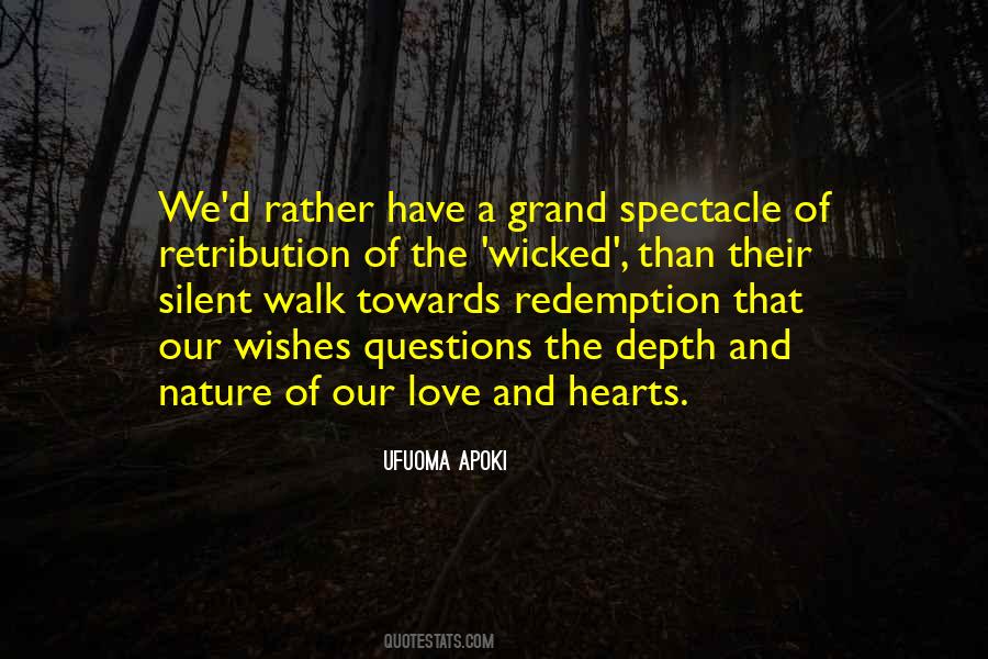 Love And Redemption Quotes #342457