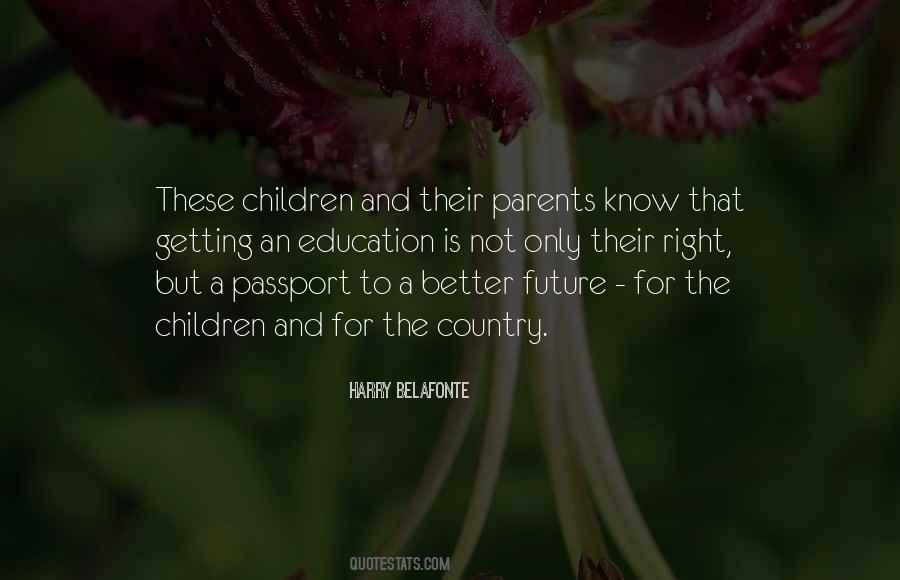Education Parents Quotes #1065155